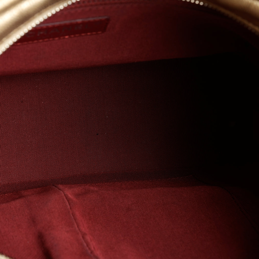 Medium Gabrielle Hobo, Gold and Brown Ombre Calfskin