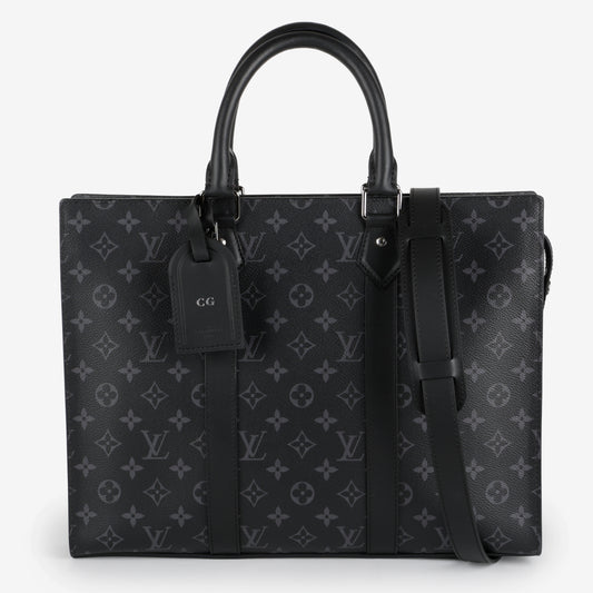 Sac Plat Horizontal, Monogram Eclipse (CG)