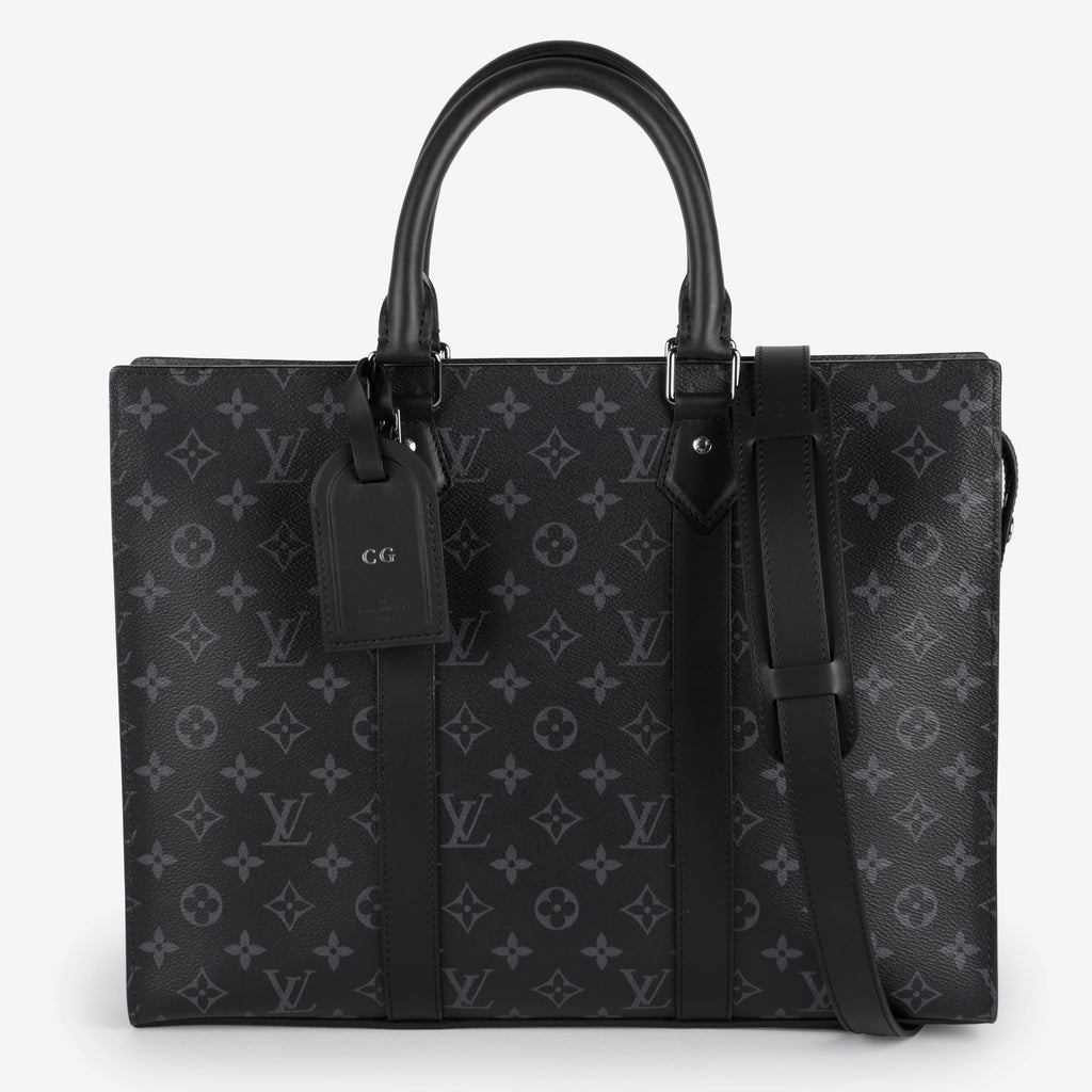 Sac Plat Horizontal, Monogram Eclipse (CG)