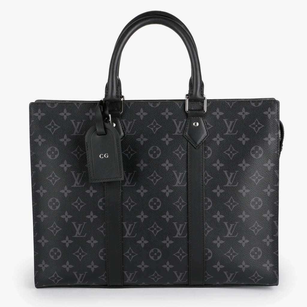 Sac Plat Horizontal, Monogram Eclipse (CG)