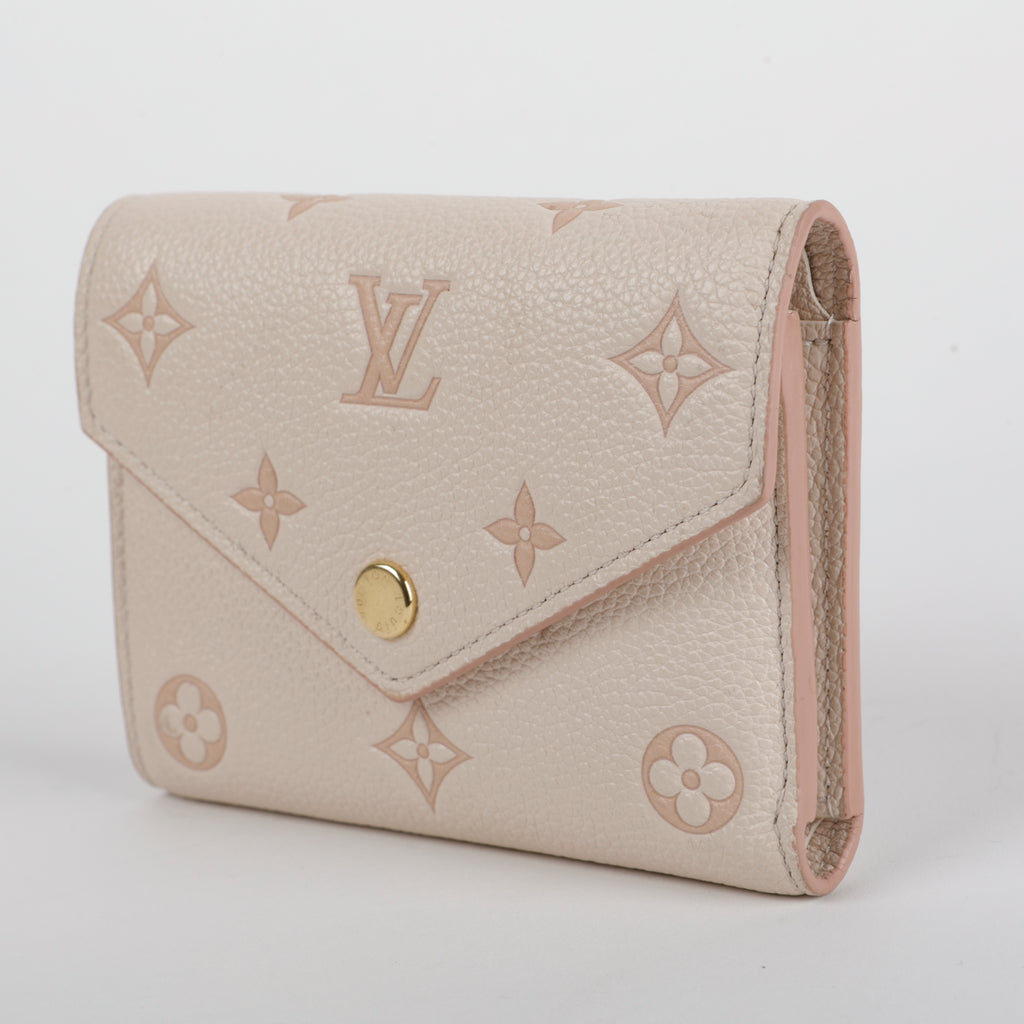 Empreinte Victorine Wallet, Milky White Pink