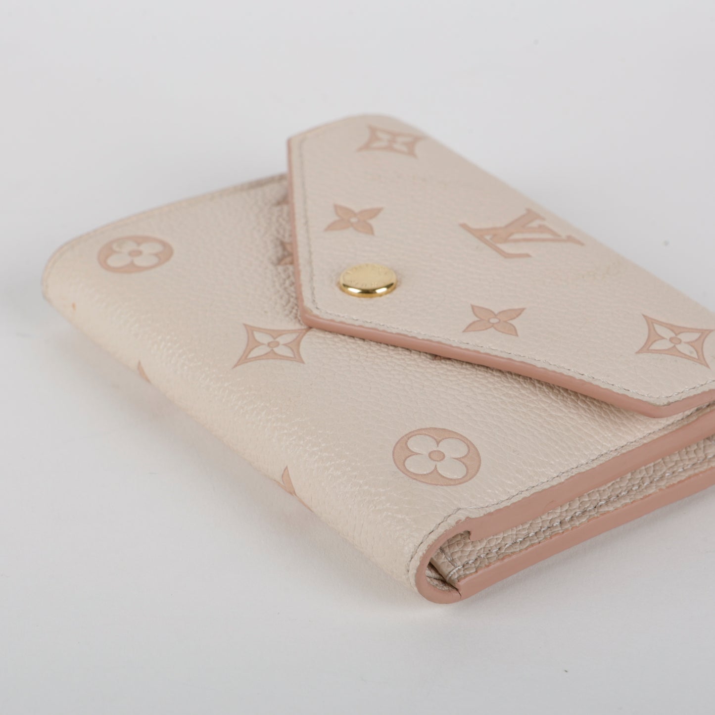 Empreinte Victorine Wallet, Milky White Pink