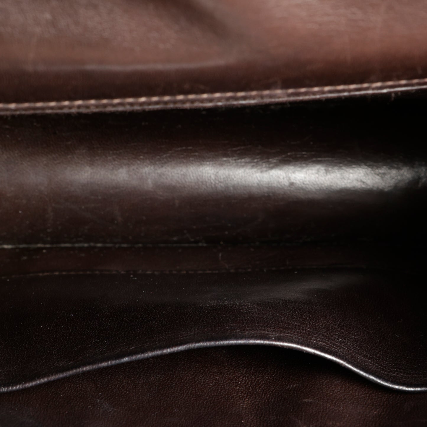 Constance 23 Brown Box Gold Hardware (Circle F)