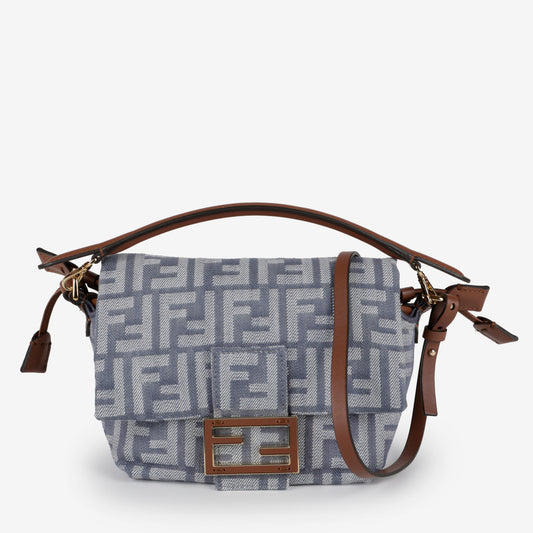 Small Mama Baguette Blue Denim