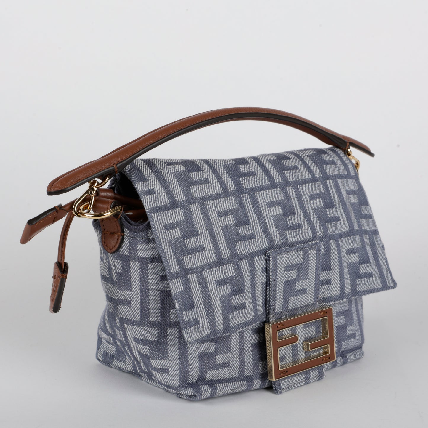 Small Mama Baguette Blue Denim