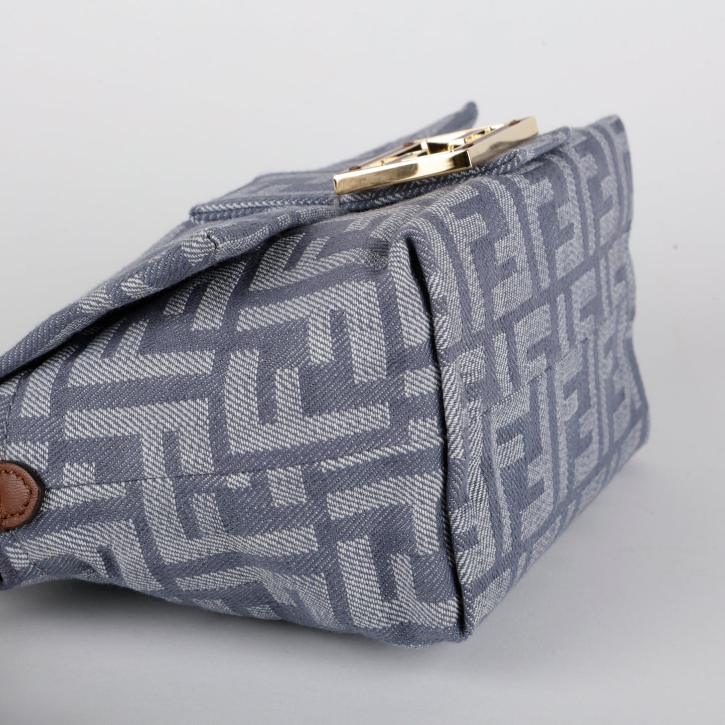 Small Mama Baguette Blue Denim