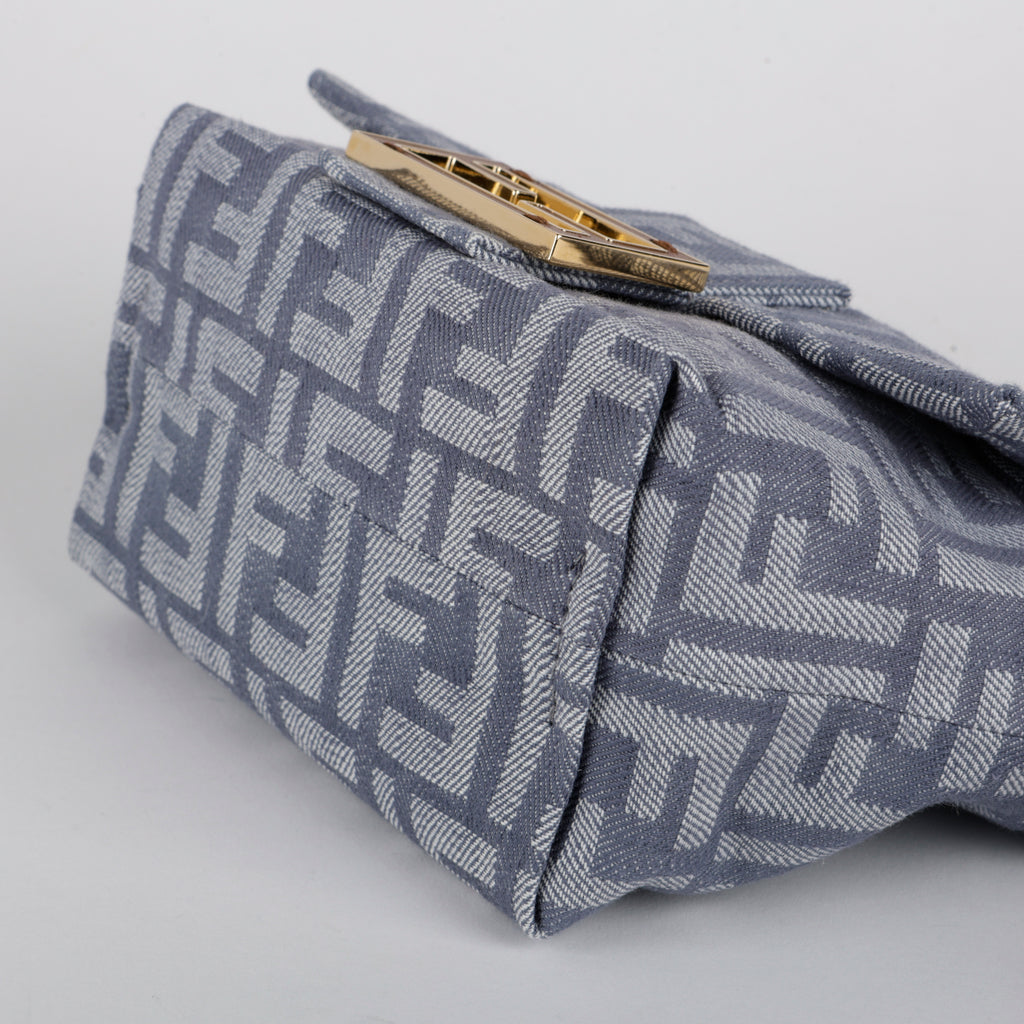 Small Mama Baguette Blue Denim