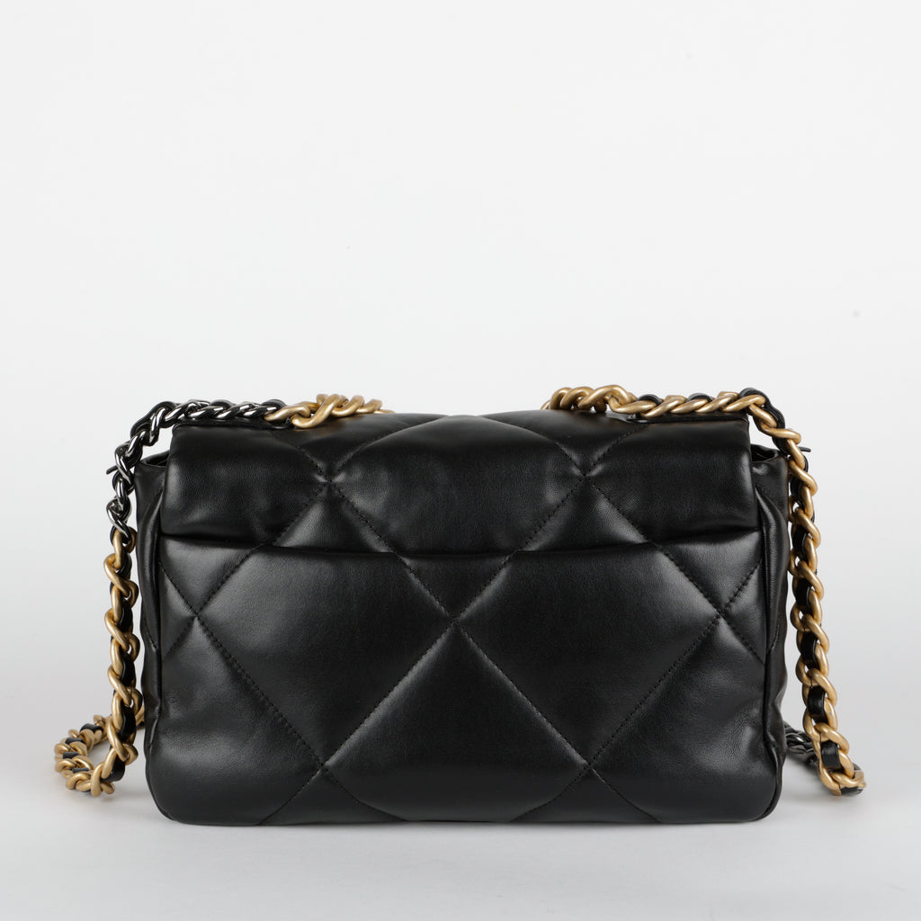 Small 19, Black Lambskin