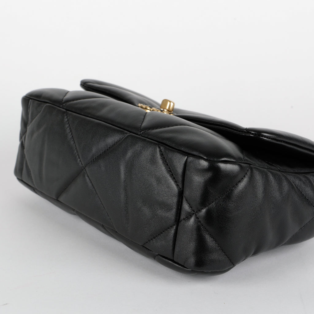 Small 19, Black Lambskin