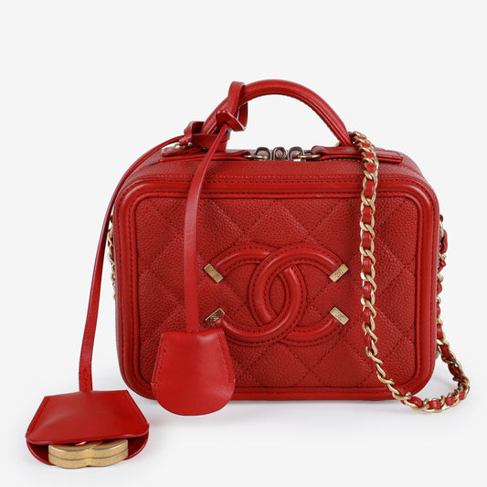 Small Filigree Vanity, Red Caviar