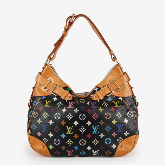 LV x TM Greta Tote, Black Multicolor