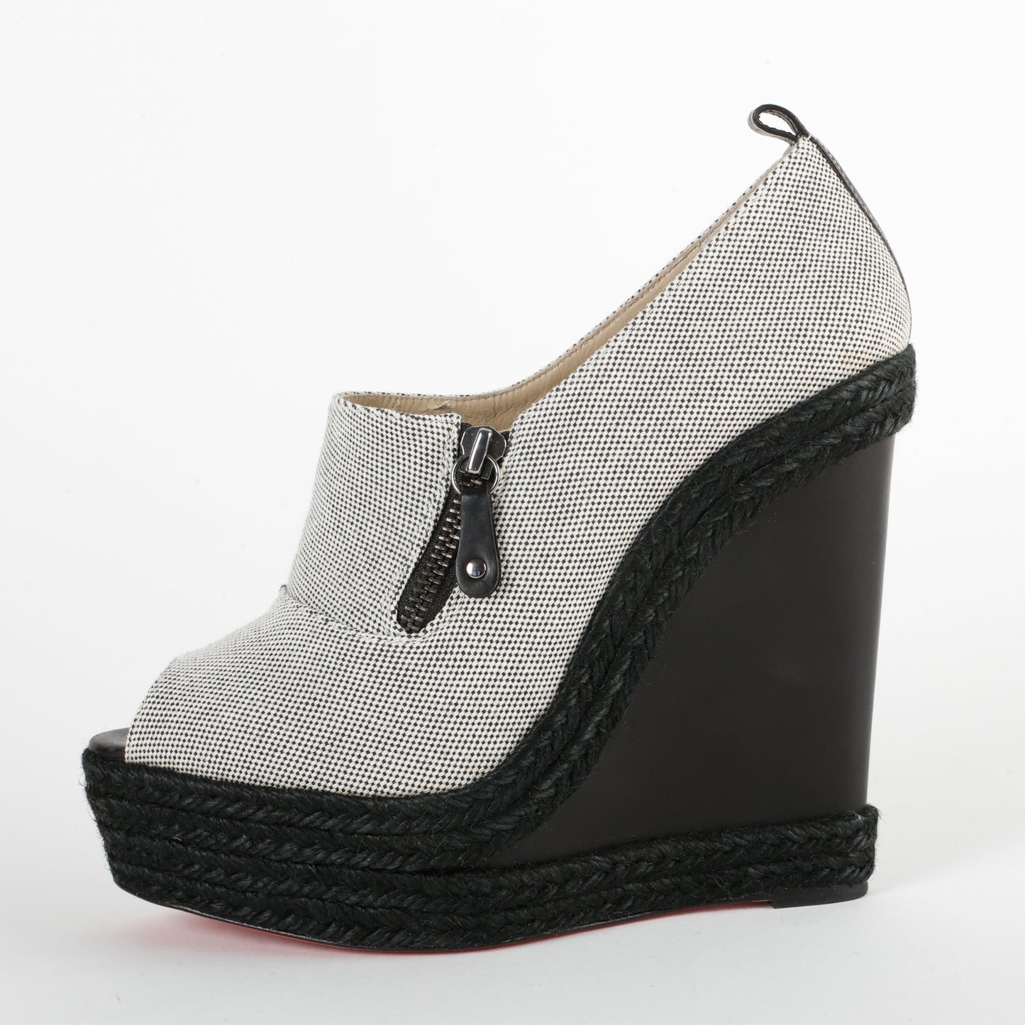 Espadrilles Wedges, Black (40)