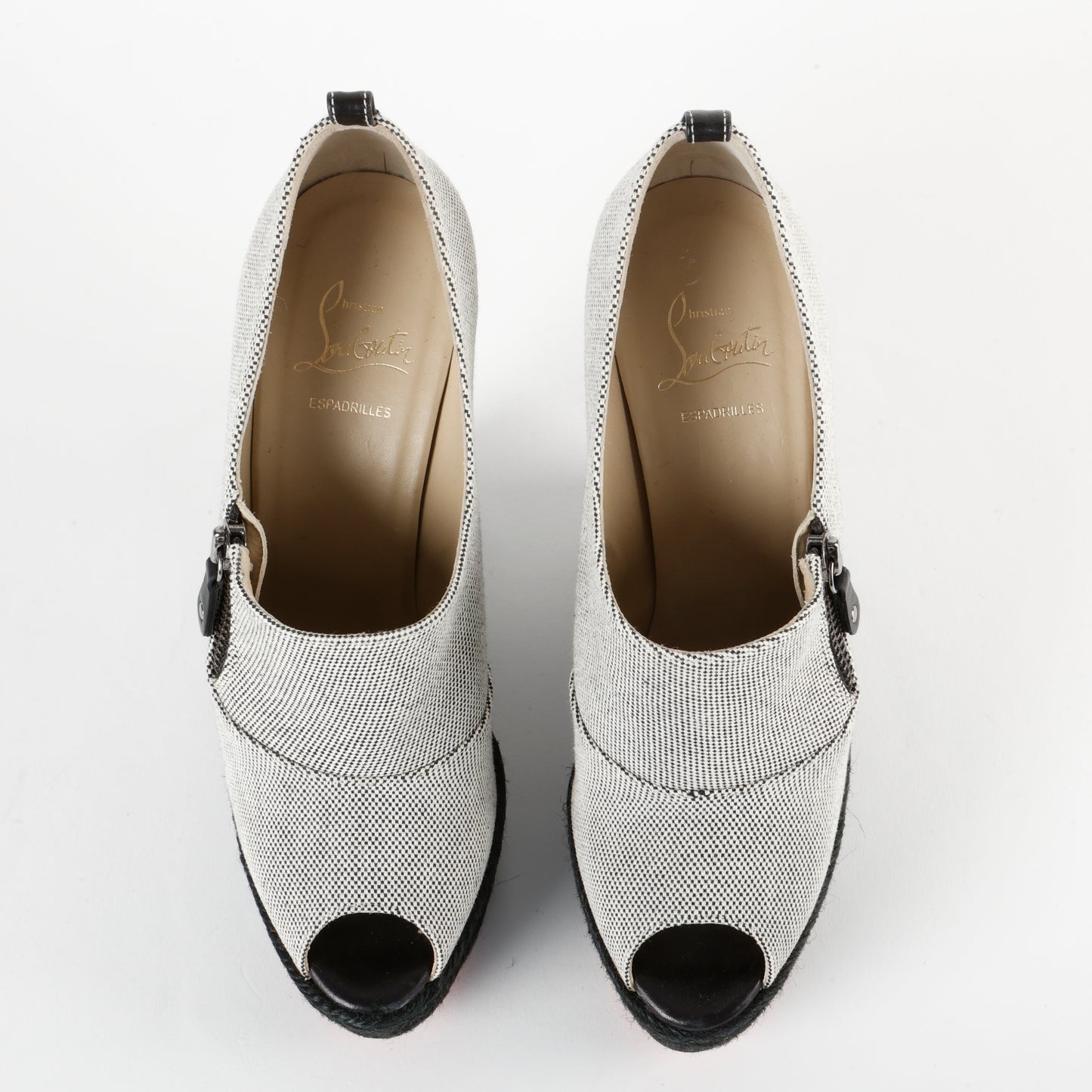 Espadrilles Wedges, Black (40)