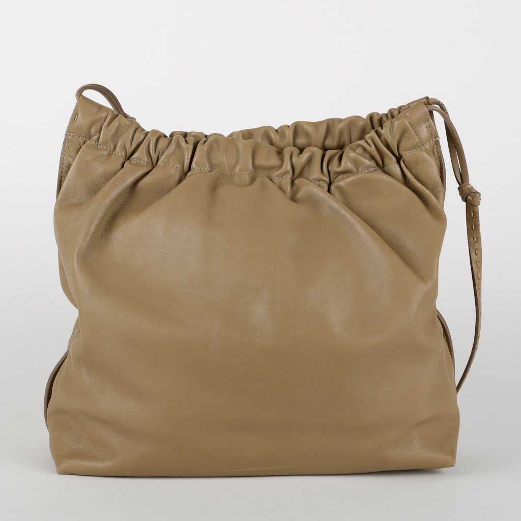 Bourse Bag, Taupe Lambskin