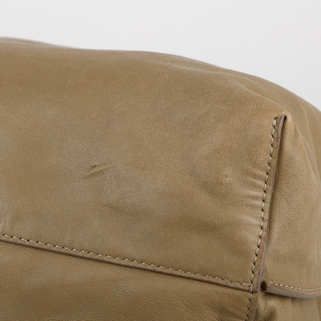 Bourse Bag, Taupe Lambskin