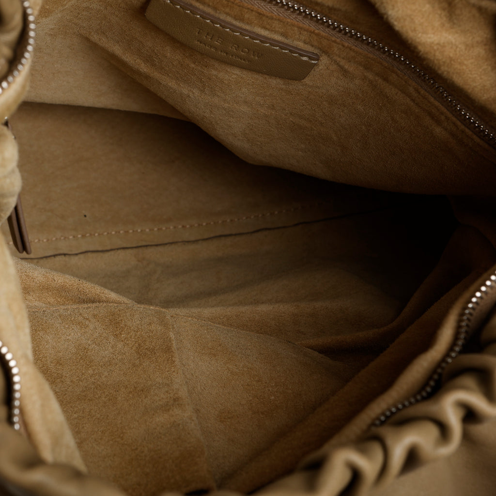 Bourse Bag, Taupe Lambskin