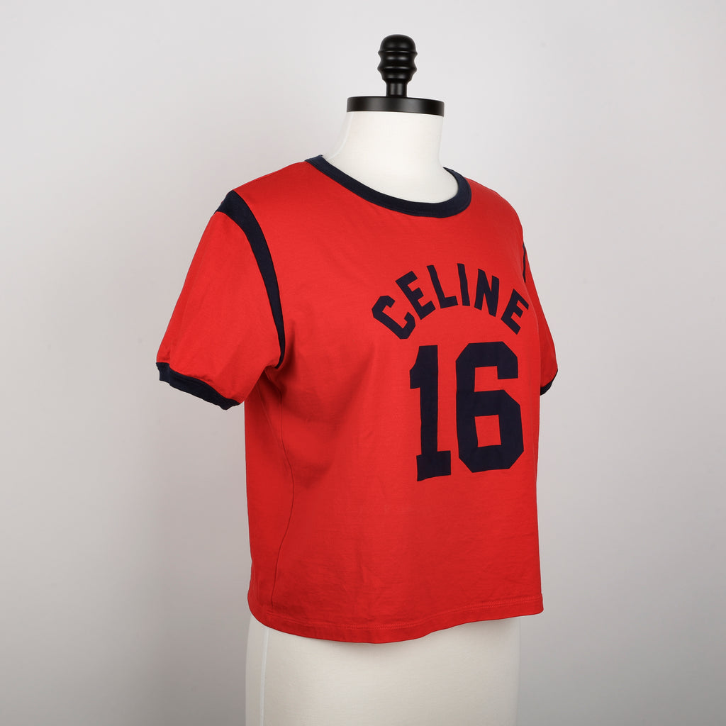 Red Navy Logo Tee (size XL)