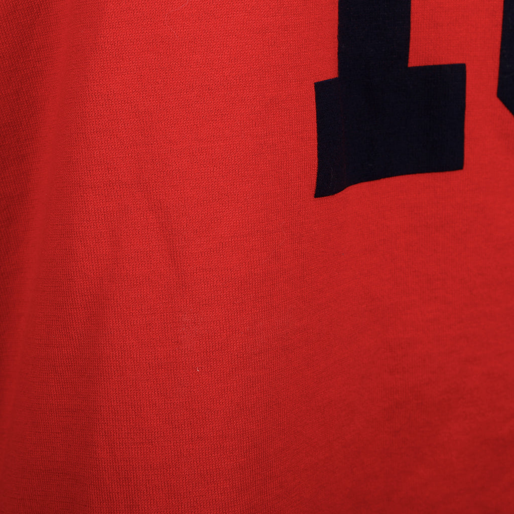 Red Navy Logo Tee (size XL)