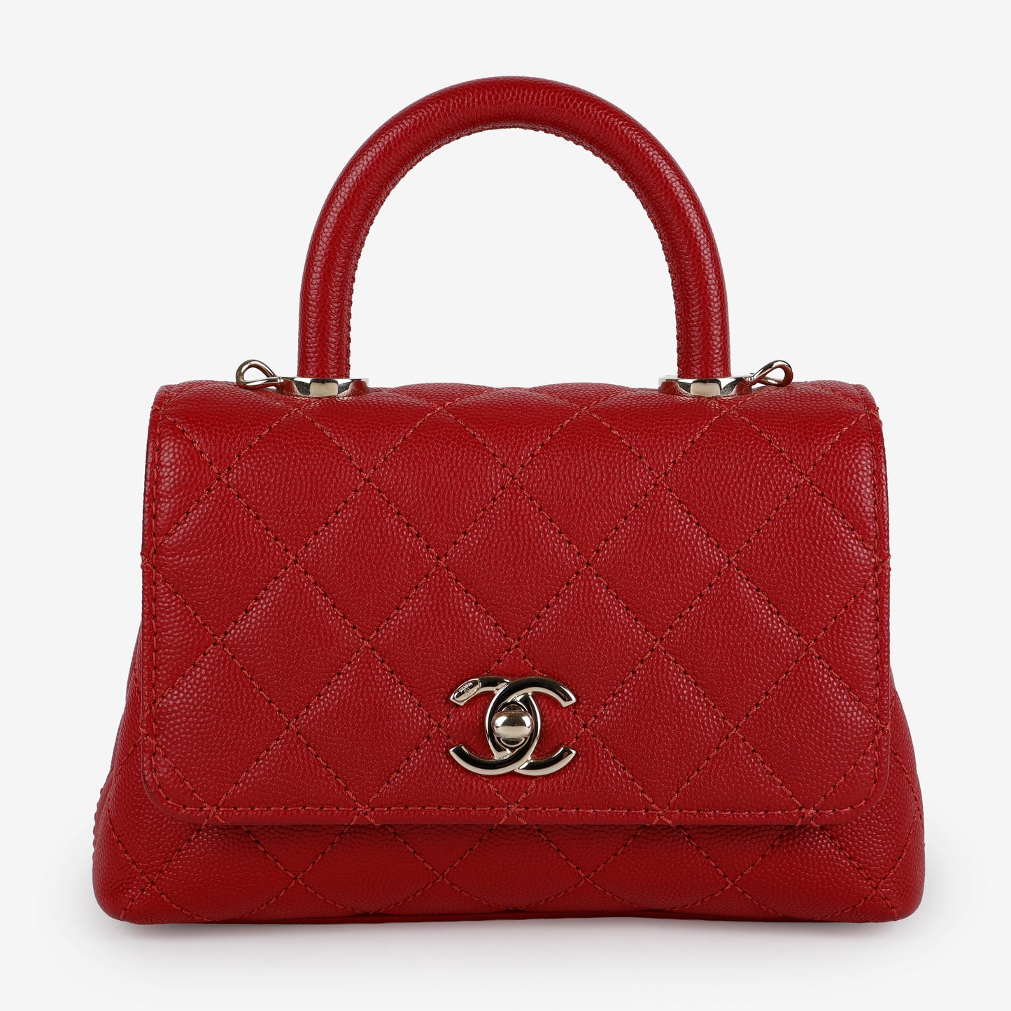 Mini Coco Handle, Red Caviar