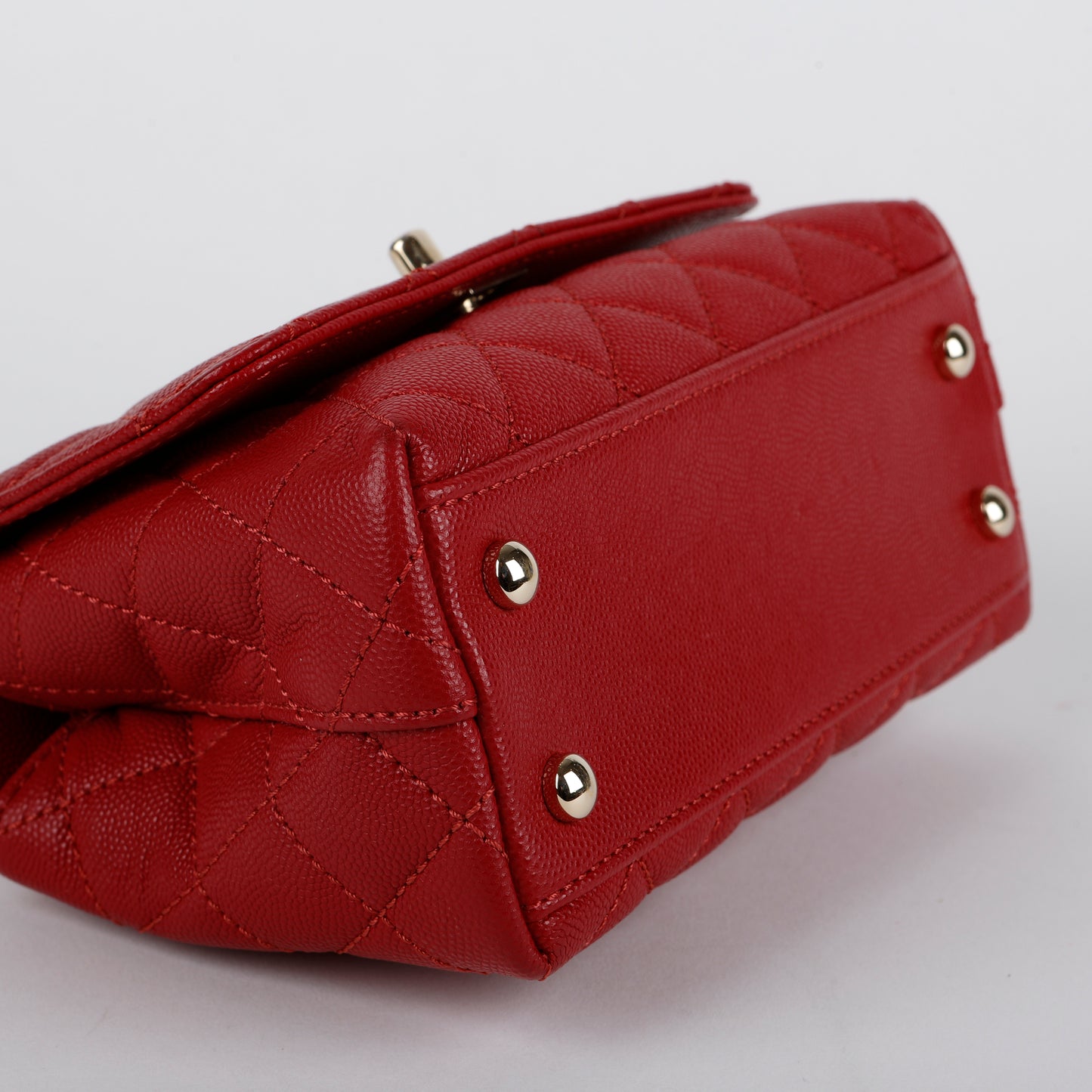 Mini Coco Handle, Red Caviar