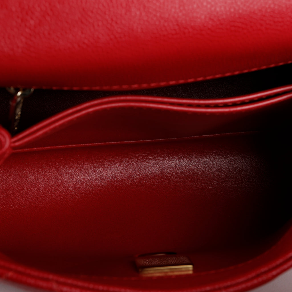 Mini Coco Handle, Red Caviar