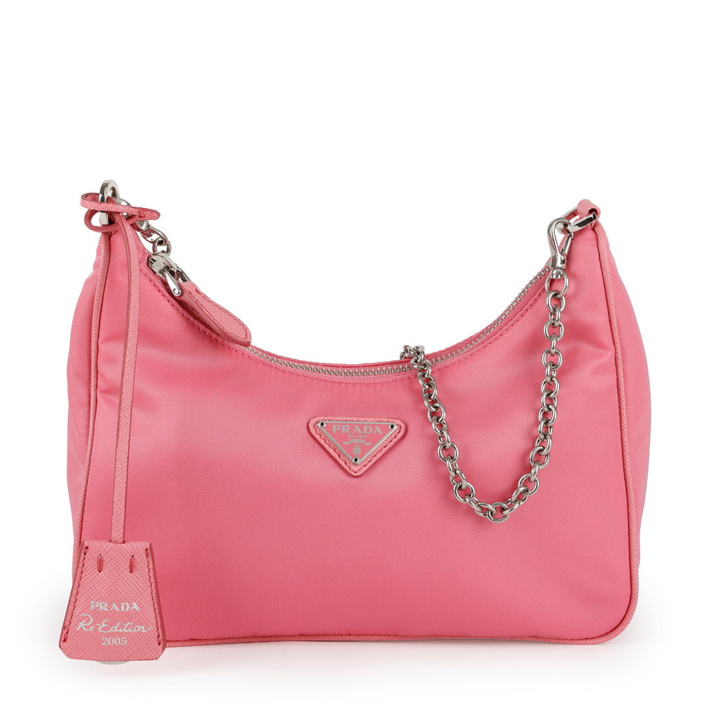 Re-Edition 2005 Re-Nylon Crossbody, Pink