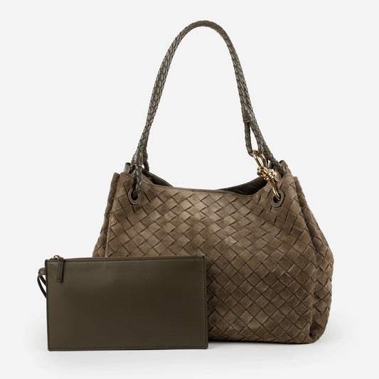 Large Parachute, Cypress Suede