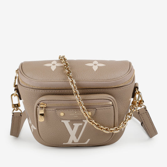 Mini Bumbag, Turtledove Bicolor Empreinte