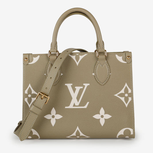 OnTheGo PM, Khaki Bicolor Empreinte