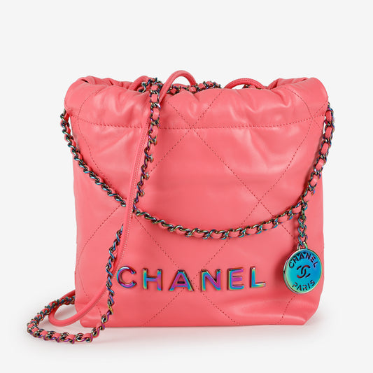 Mini 22 Pink, Rainbow Hardware