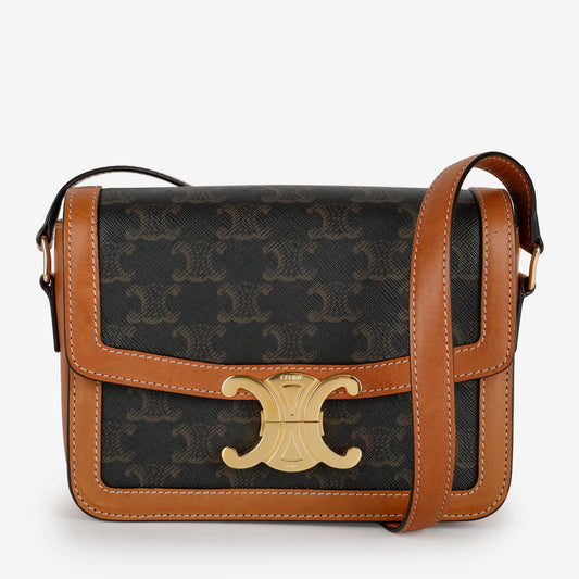 Teen Triomphe Bag, Coated Canvas