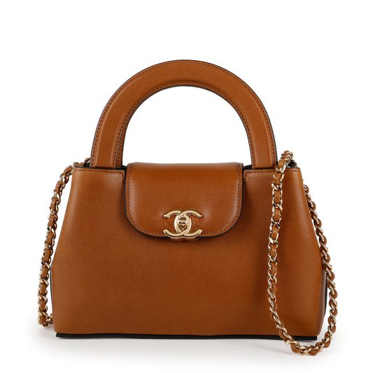 Kelly Shopper, Brown Caviar