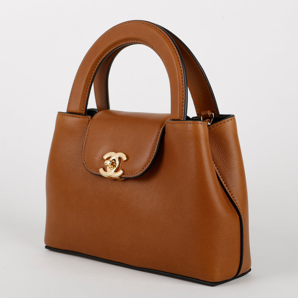 Kelly Shopper, Brown Caviar