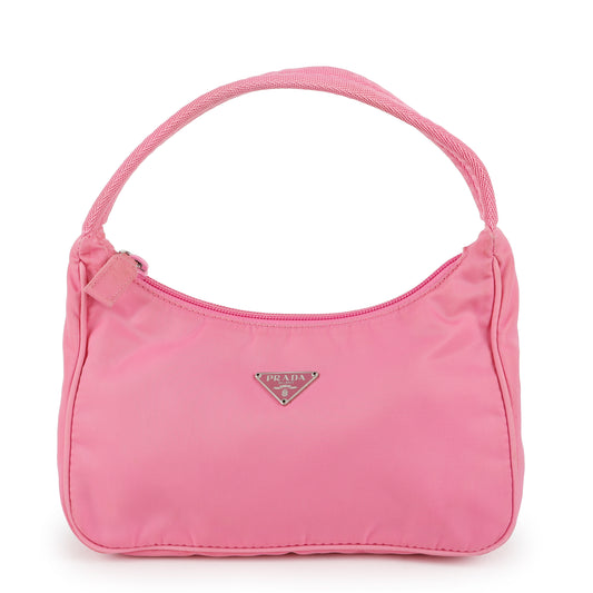 Mini 2005 Re Edition Hobo, Pink Nylon