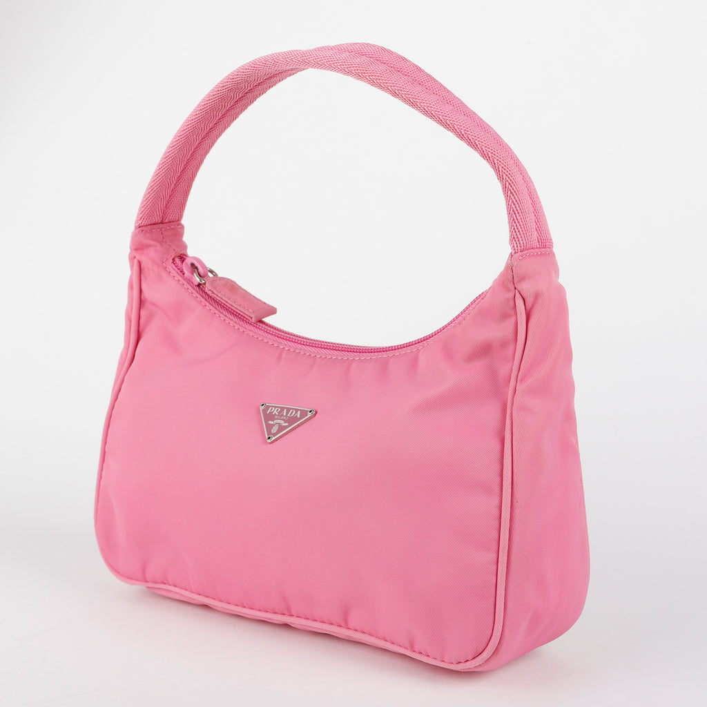 Mini 2005 Re Edition Hobo, Pink Nylon