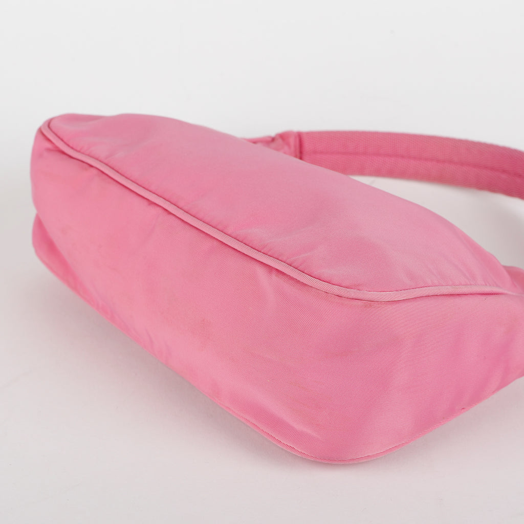 Mini 2005 Re Edition Hobo, Pink Nylon