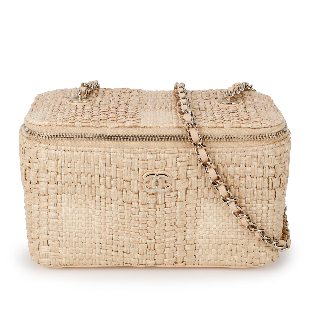 Vanity on Chain, Beige Raffia