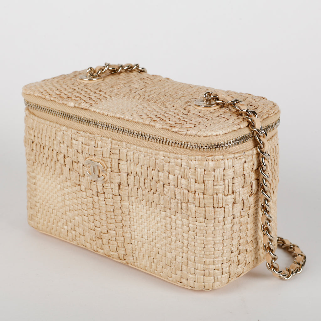 Vanity on Chain, Beige Raffia