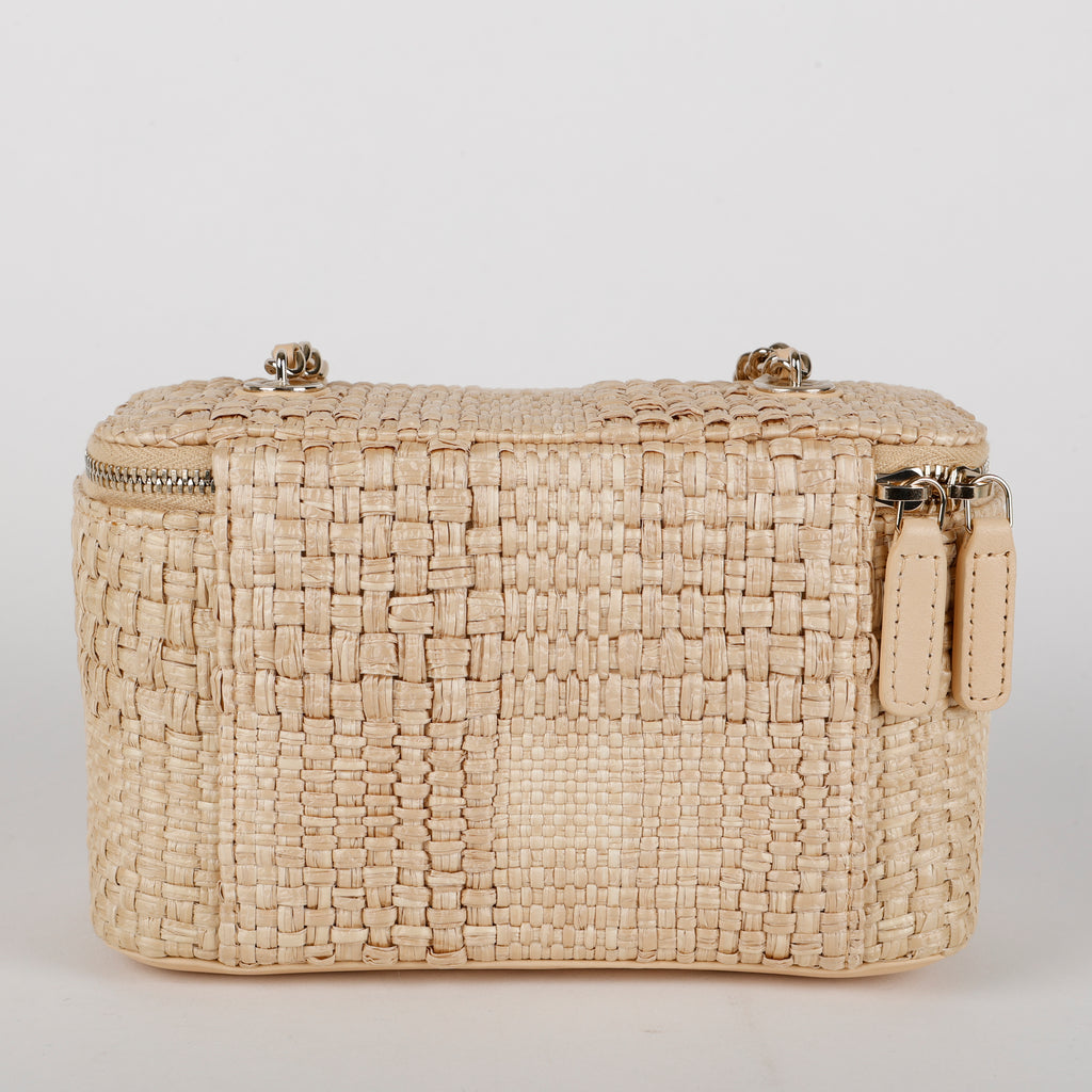 Vanity on Chain, Beige Raffia