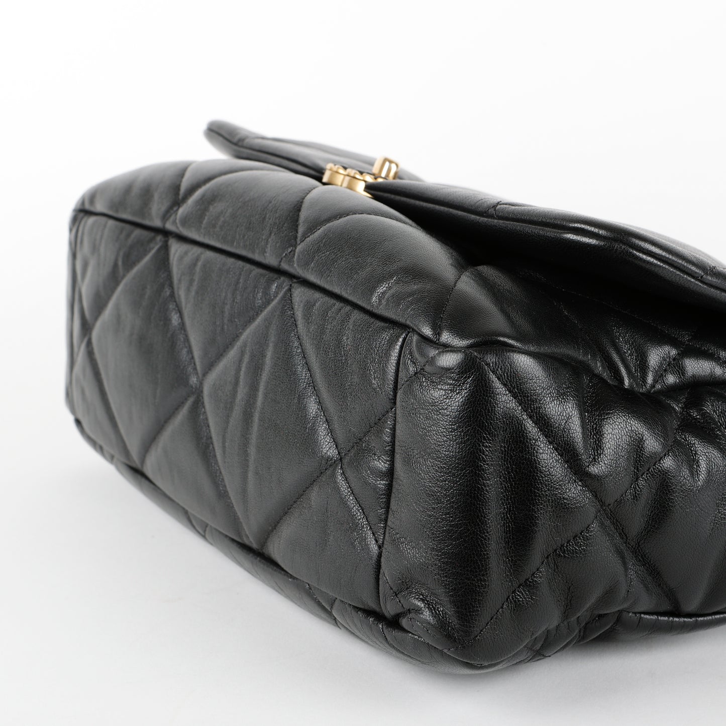 Maxi 19, Black Lambskin