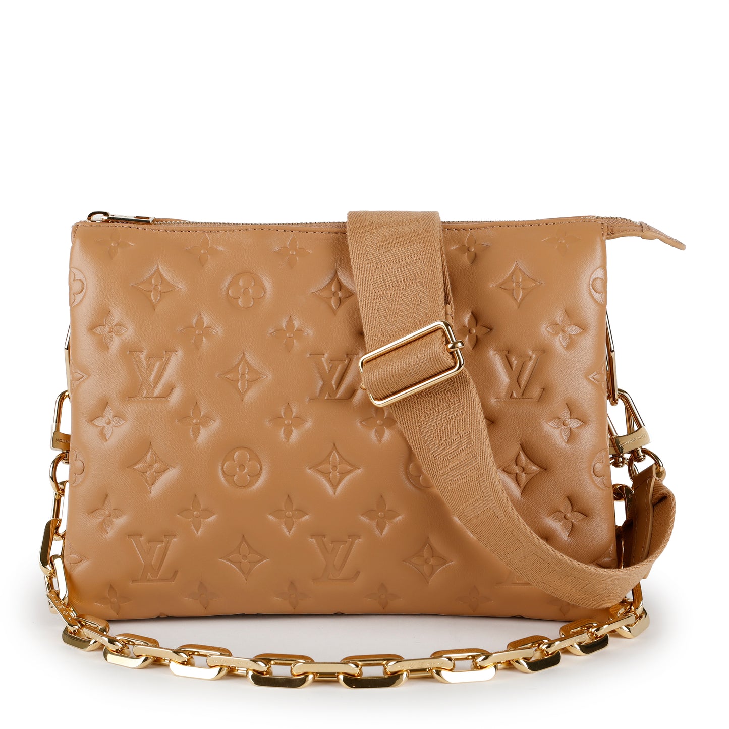 Coussin PM, Camel Lambskin (OM)