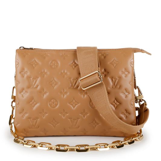 Coussin PM, Camel Lambskin (OM)