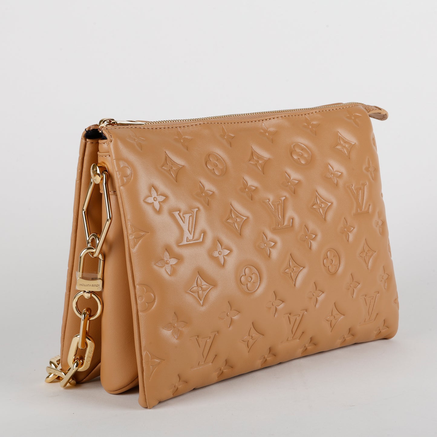 Coussin PM, Camel Lambskin (OM)