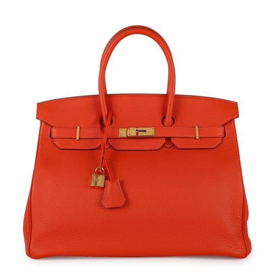 Birkin 35, Capucine Togo GHW (2013)