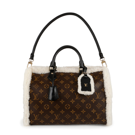 Soft Speedy 30 Teddy, Monogram