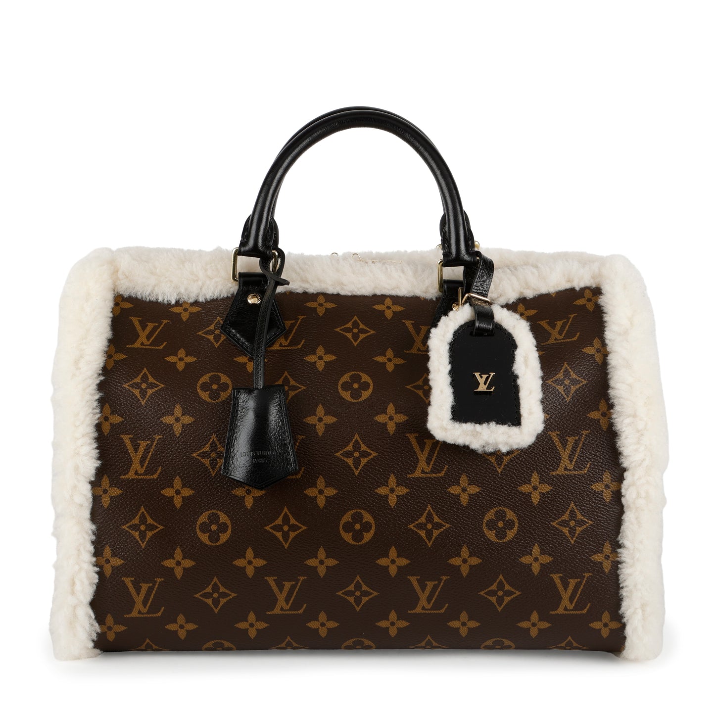 Soft Speedy 30 Teddy, Monogram