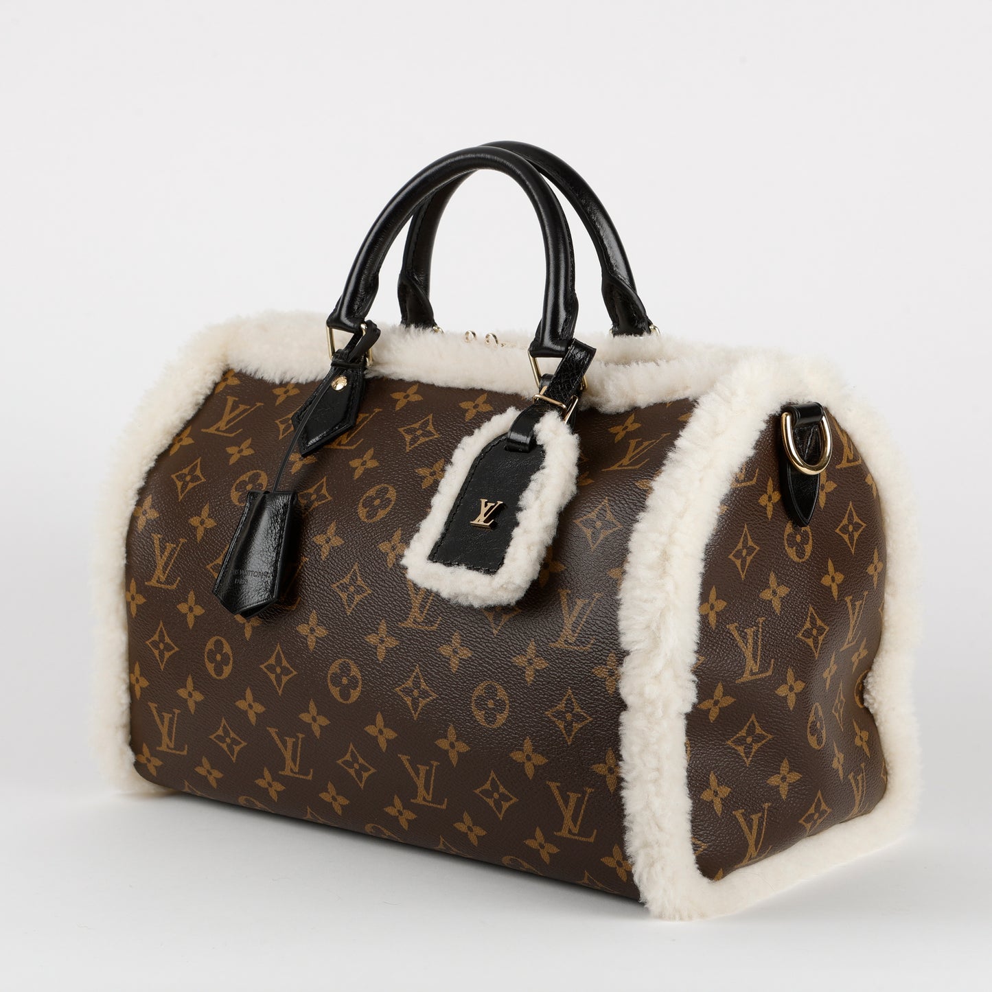 Soft Speedy 30 Teddy, Monogram