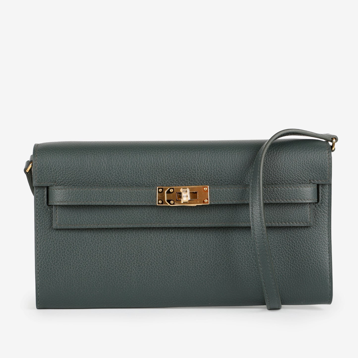 Kelly To Go Evercolor Vert Mangrove Gold Hardware