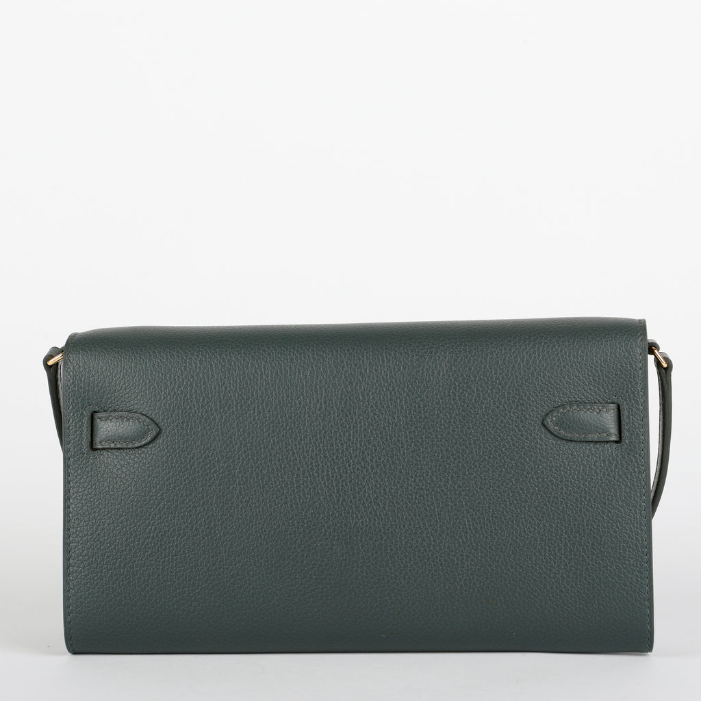 Kelly To Go Evercolor Vert Mangrove Gold Hardware