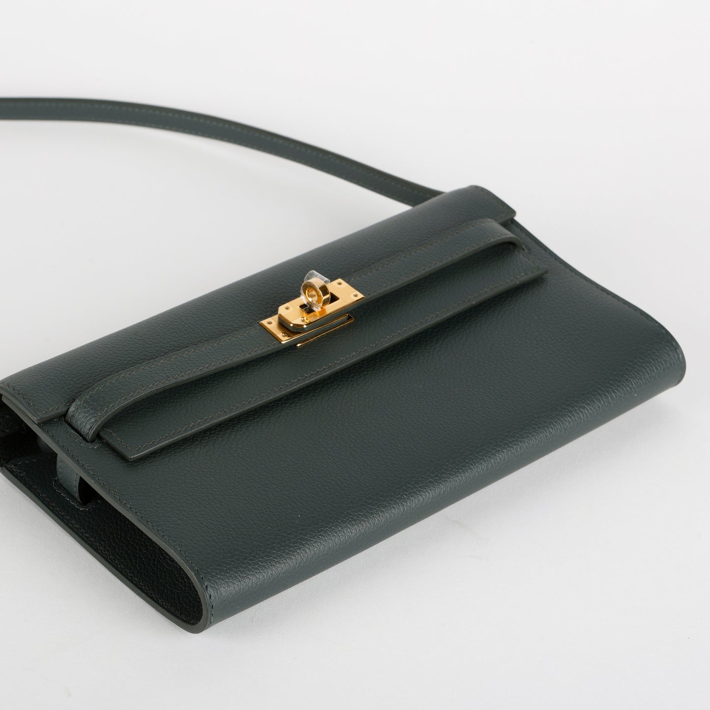 Kelly To Go Evercolor Vert Mangrove Gold Hardware